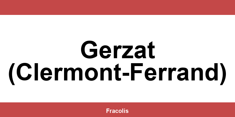 Numéro de téléphone de l'agence DPD à Gerzat (Clermont-Ferrand)