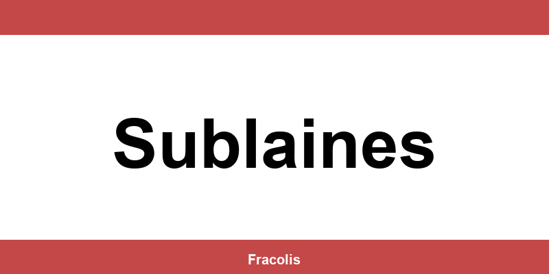 Numéro de téléphone de l'agence DPD à Sublaines